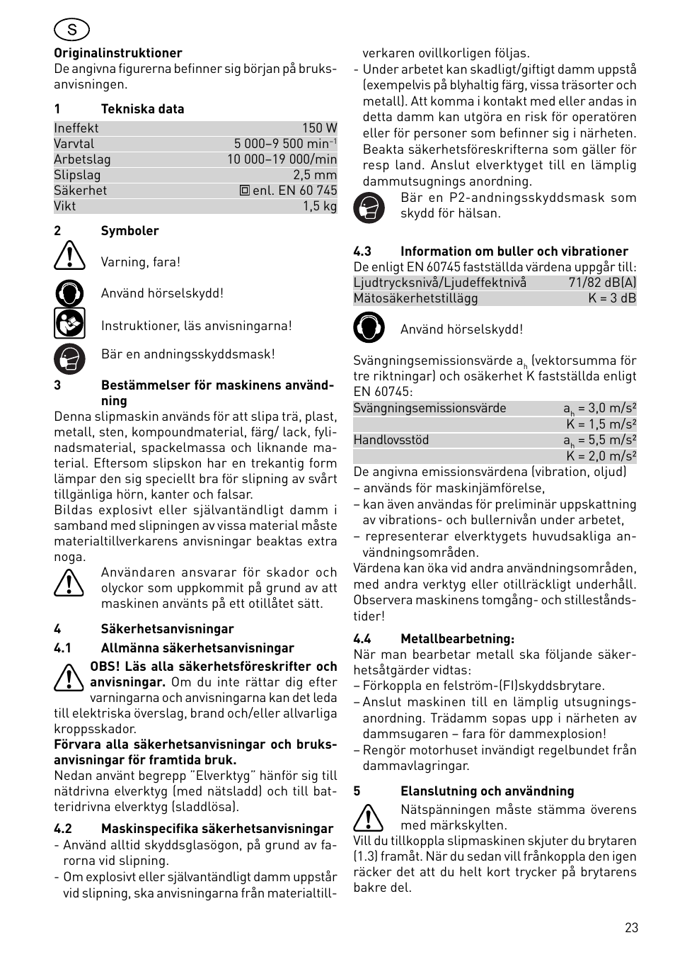 Festool DX 93 E User Manual | Page 23 / 41