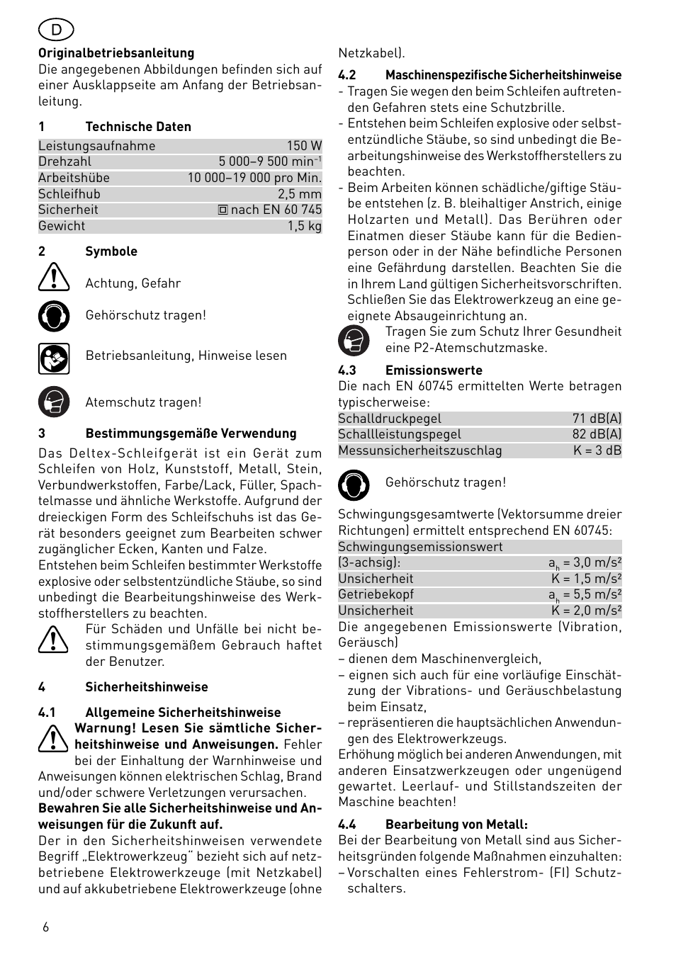 Festool DX 93 E User Manual | Page 6 / 41