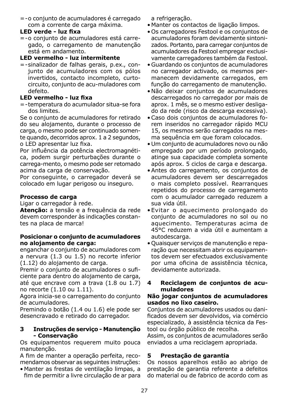 Festool MCU 15 User Manual | Page 27 / 38