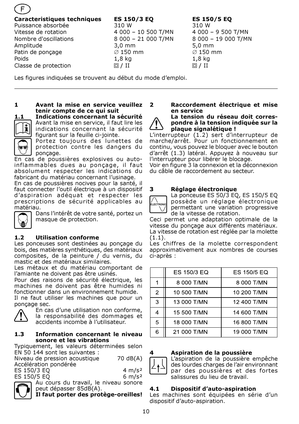 Festool ES 150-5 EQ User Manual | Page 10 / 50