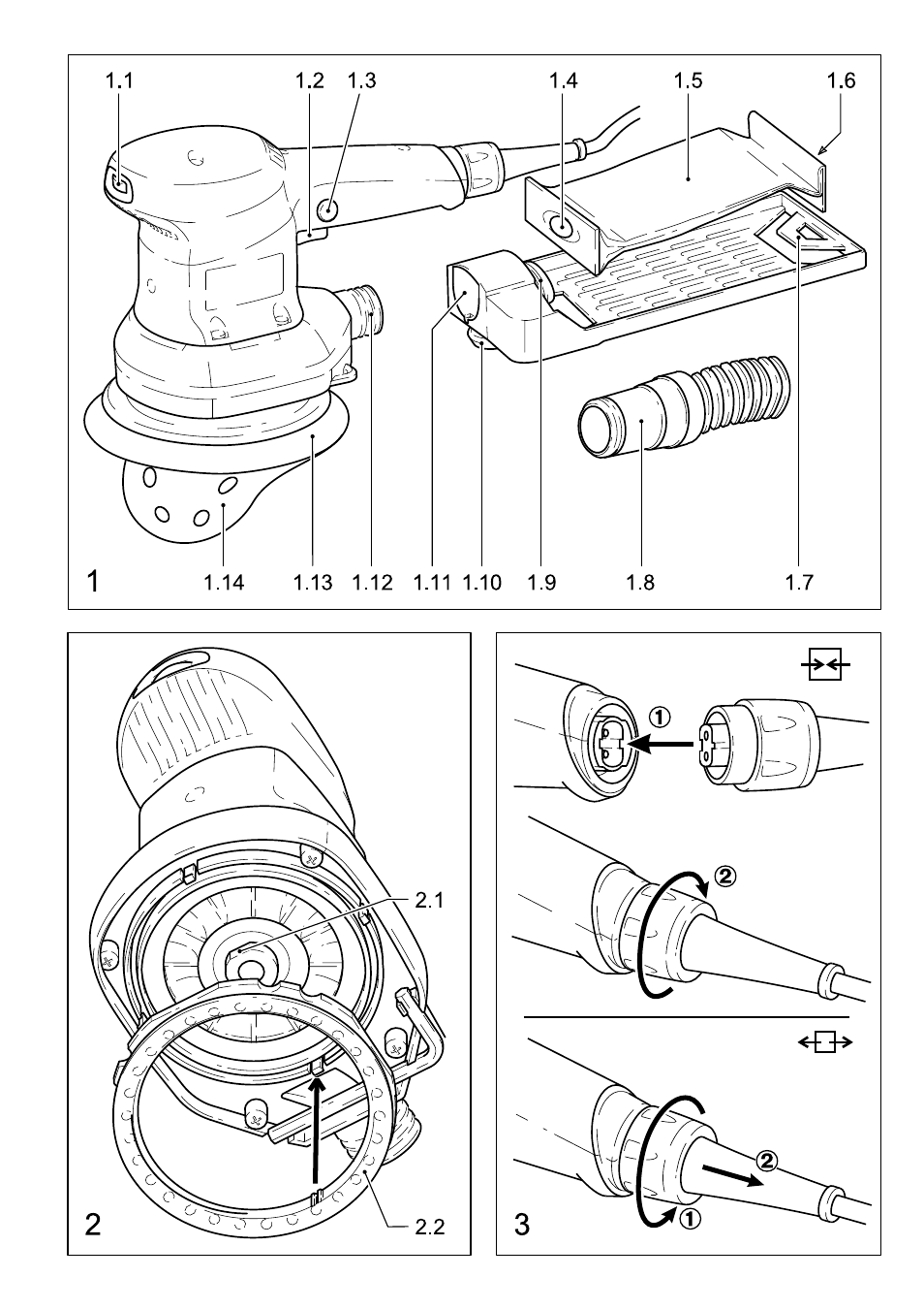 Festool ES 150-5 EQ User Manual | Page 3 / 50