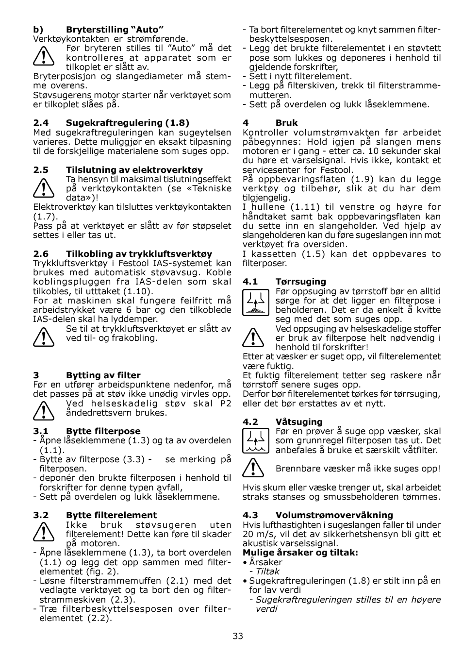 Festool SRM 212 LE-AS User Manual | Page 33 / 54