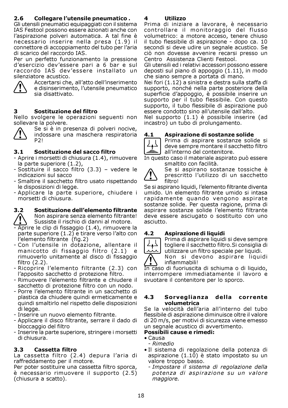 Festool SRM 312 LE-AS User Manual | Page 18 / 54