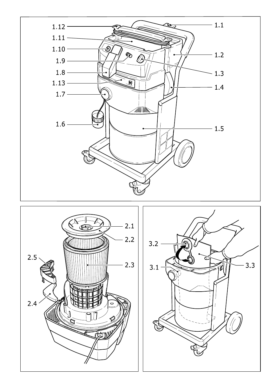 Festool SRM 312 LE-AS User Manual | Page 3 / 54