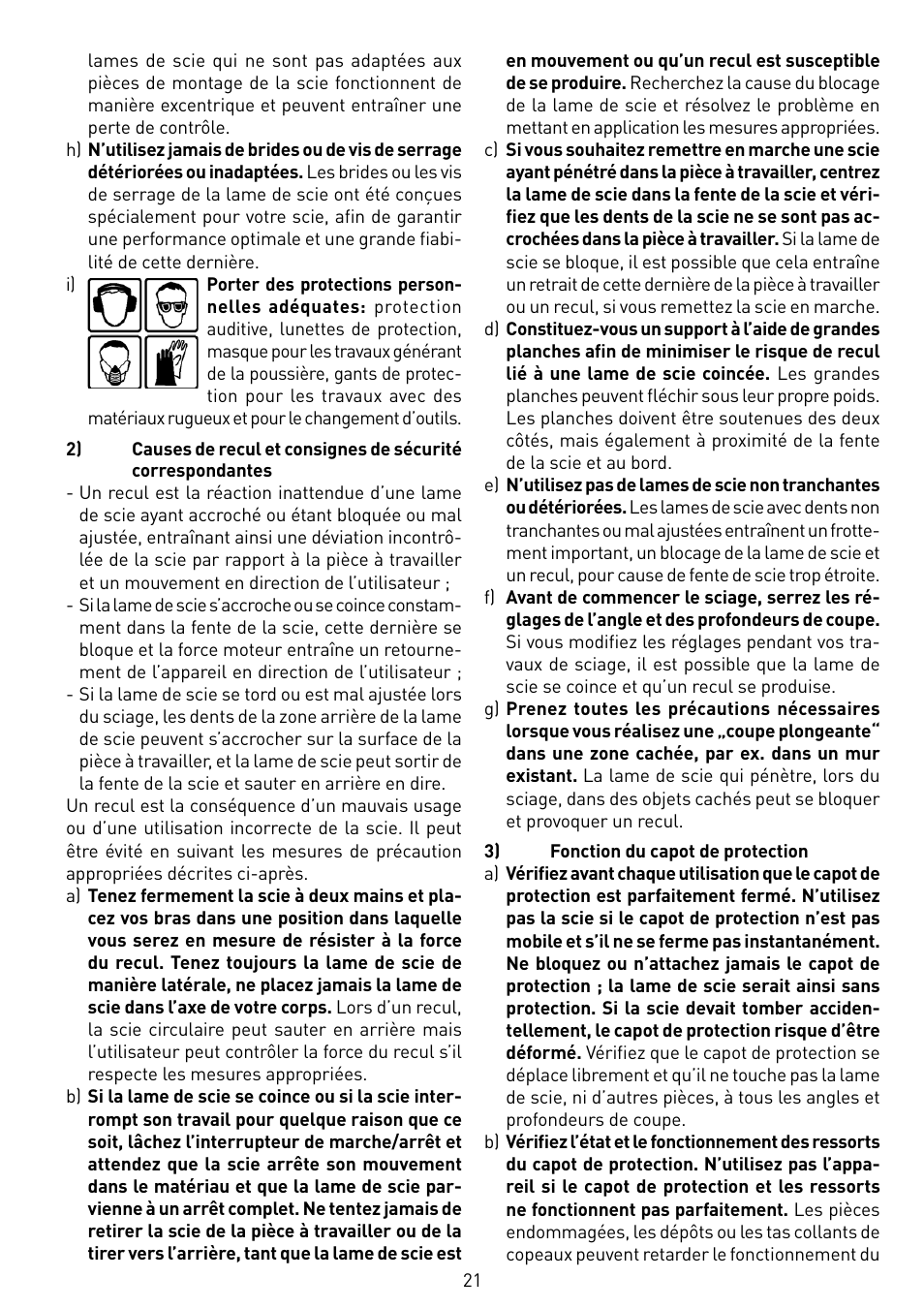 Festool TS 55 EBQ User Manual | Page 21 / 94