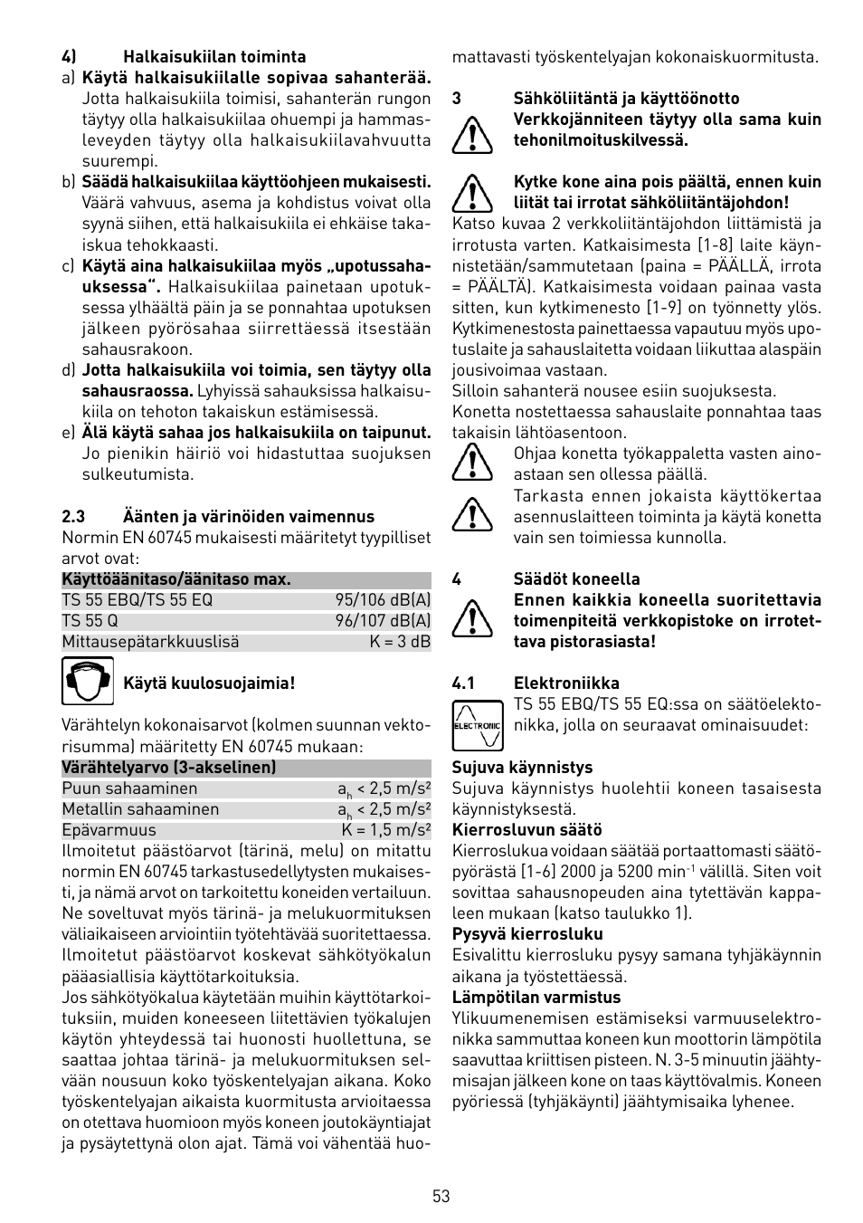 Festool TS 55 EBQ User Manual | Page 53 / 94