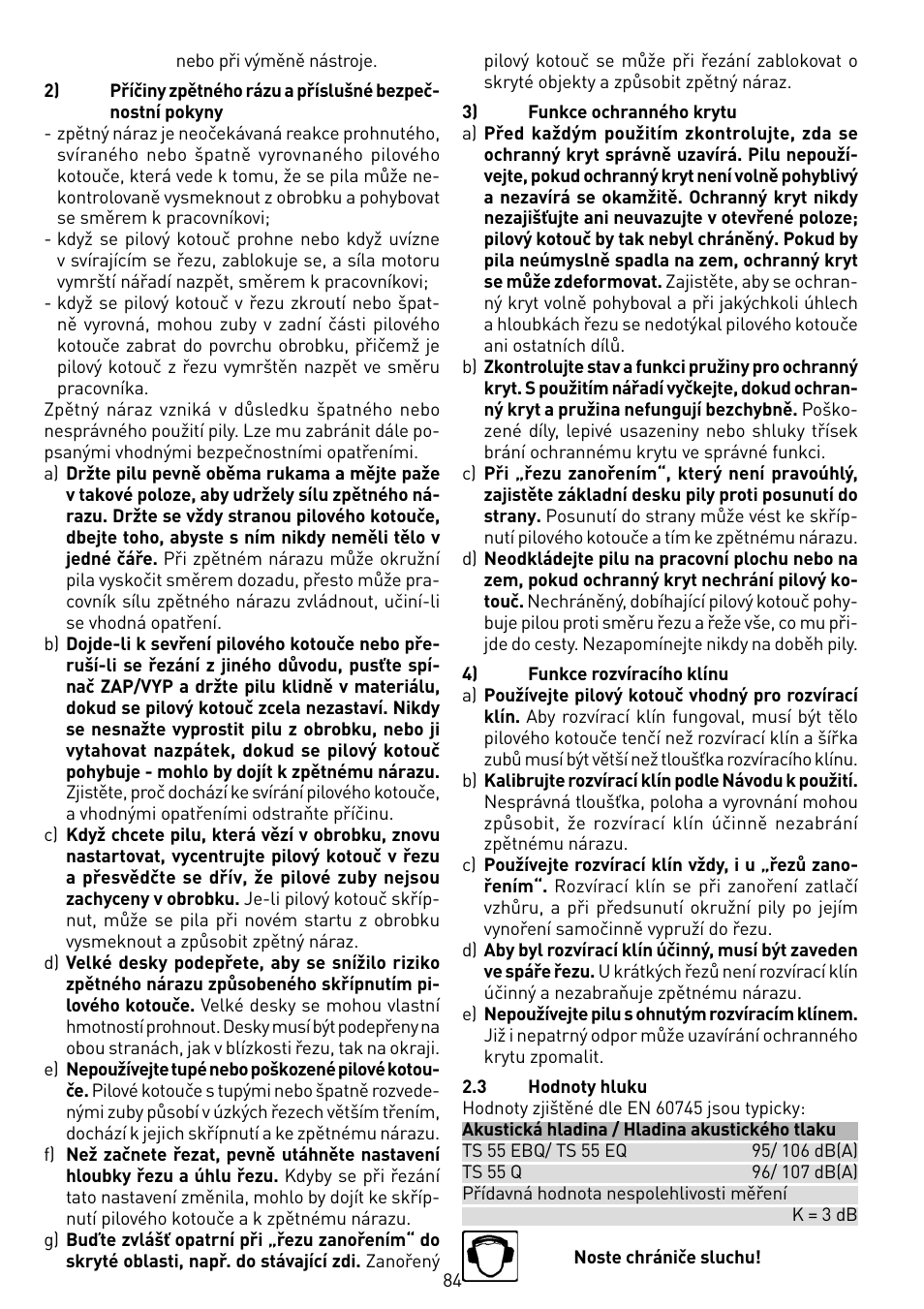Festool TS 55 EBQ User Manual | Page 84 / 94