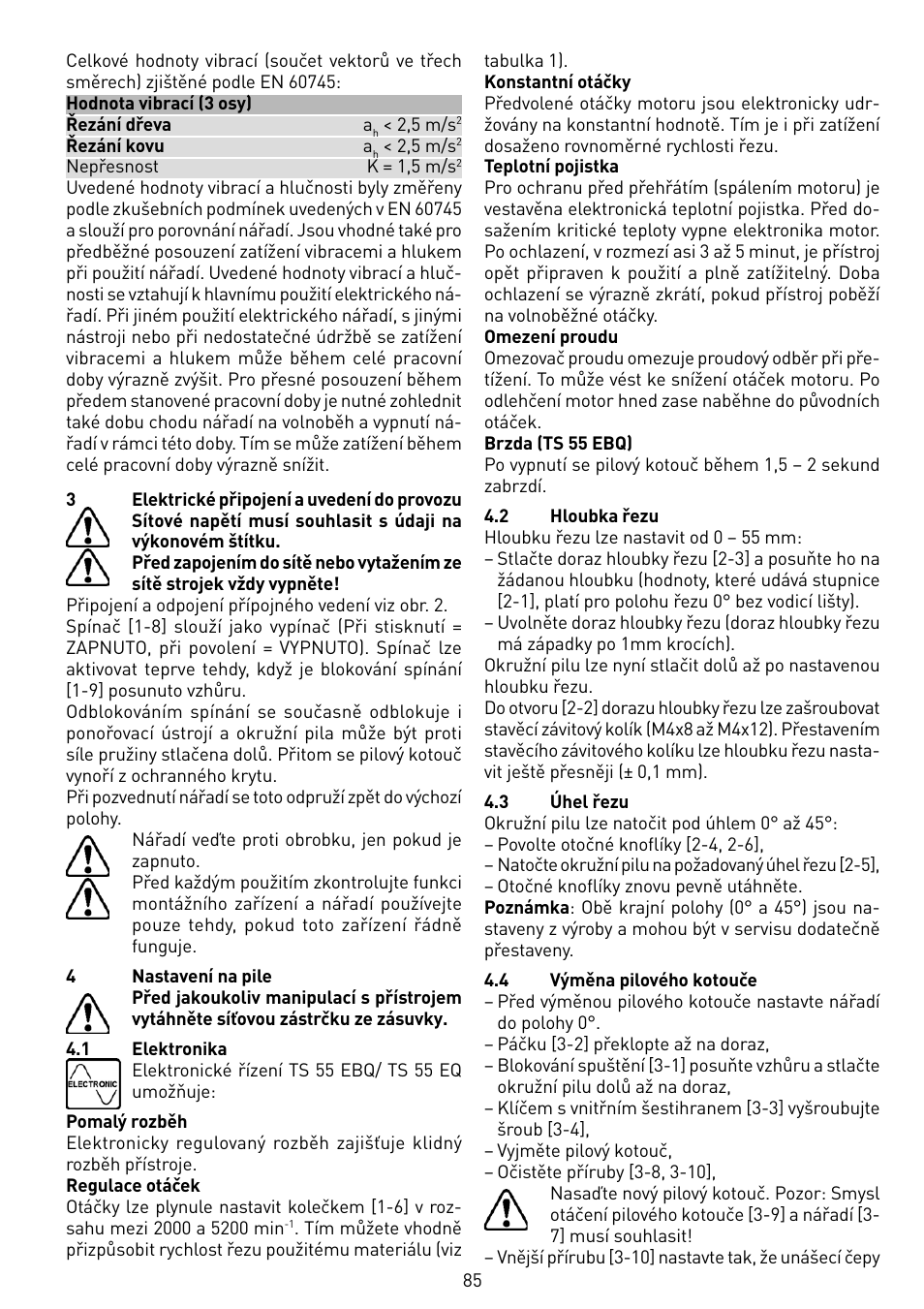 Festool TS 55 EBQ User Manual | Page 85 / 94