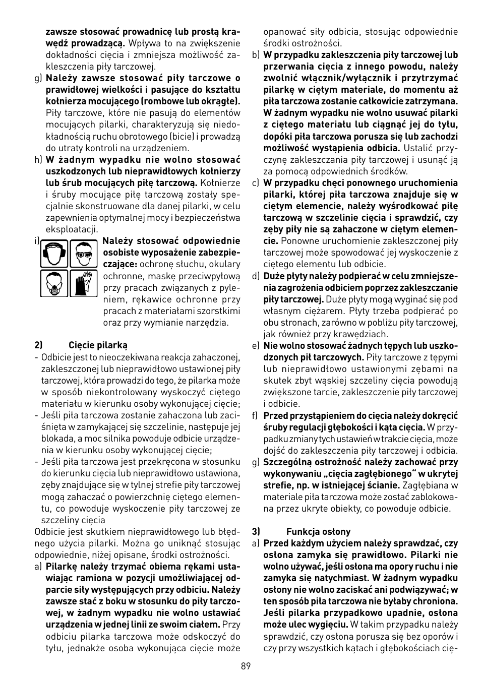 Festool TS 55 EBQ User Manual | Page 89 / 94
