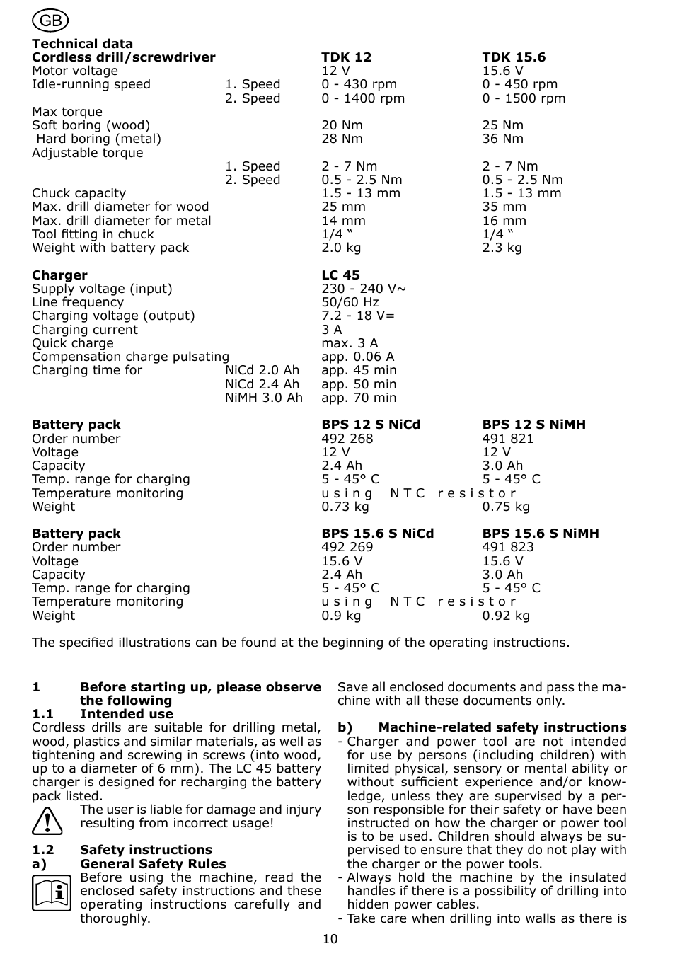 Festool TDK 15 User Manual | Page 10 / 62