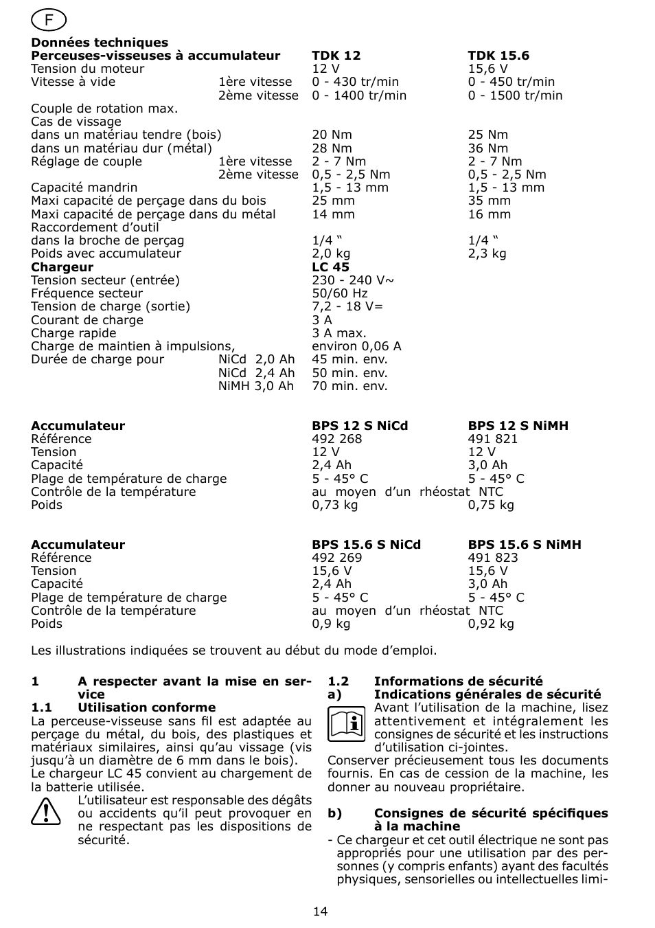 Festool TDK 15 User Manual | Page 14 / 62