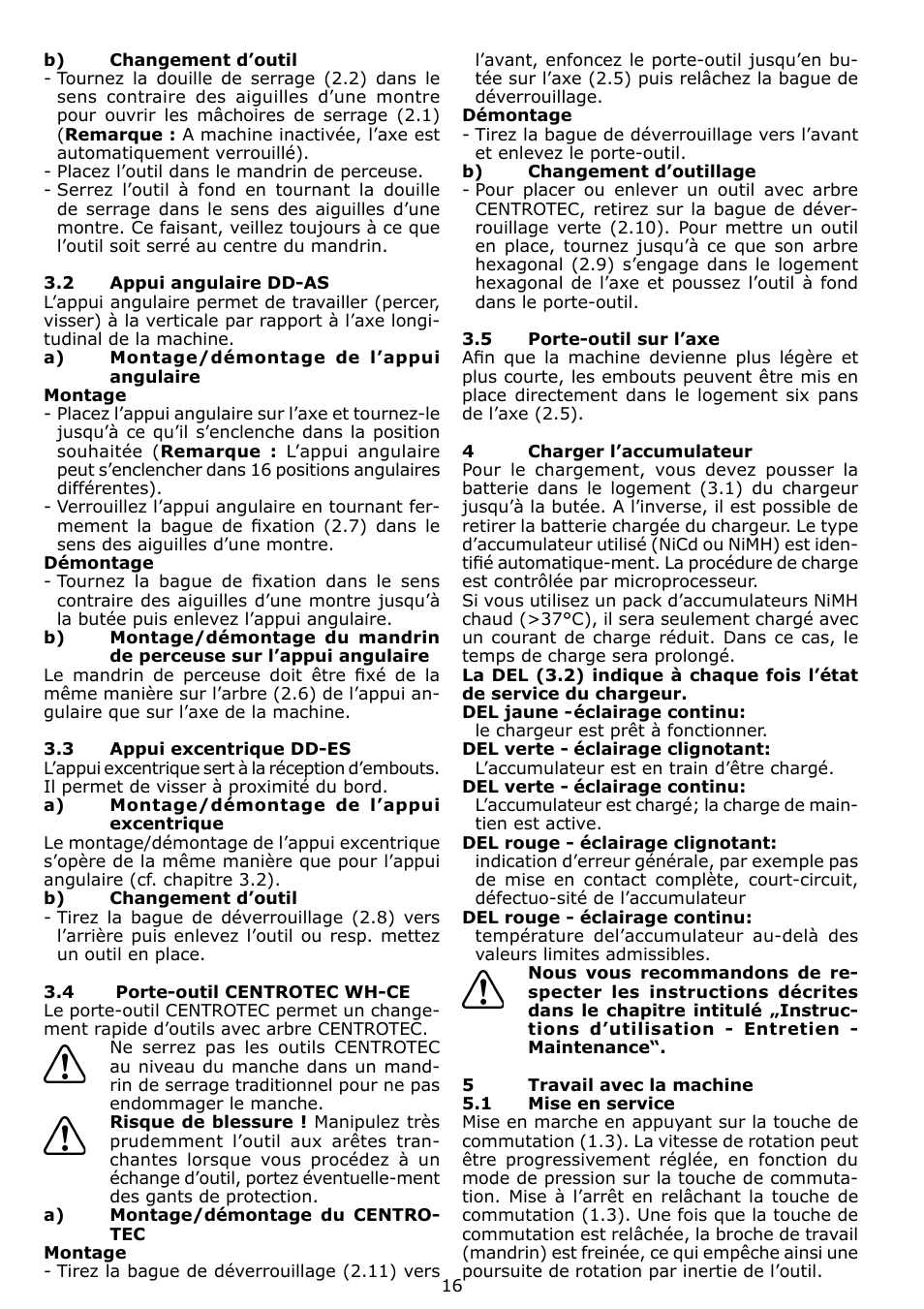 Festool TDK 15 User Manual | Page 16 / 62