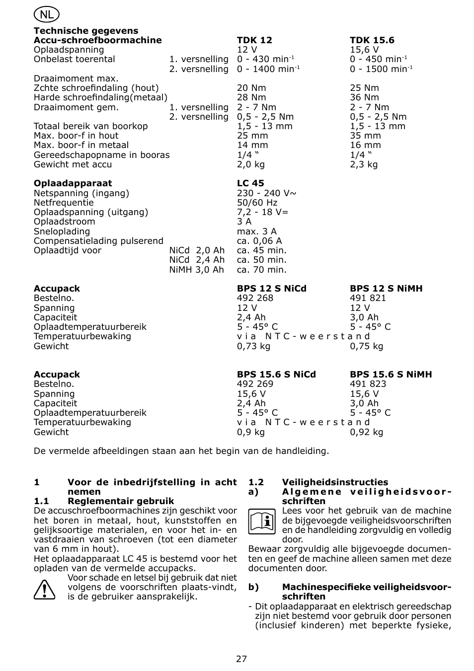 Festool TDK 15 User Manual | Page 27 / 62