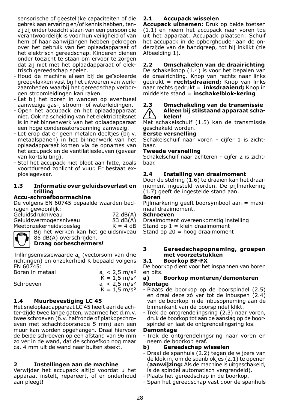 Festool TDK 15 User Manual | Page 28 / 62