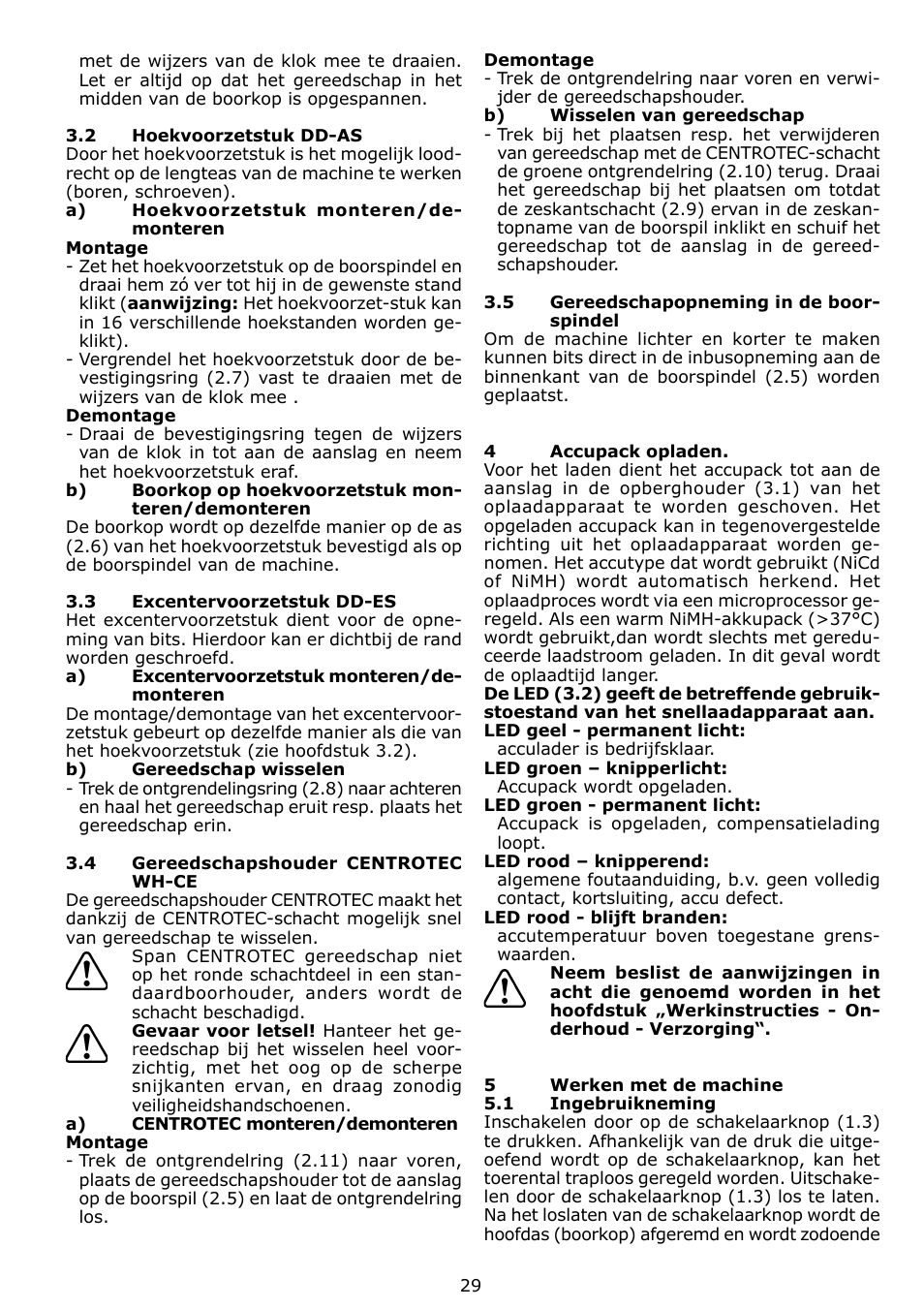 Festool TDK 15 User Manual | Page 29 / 62