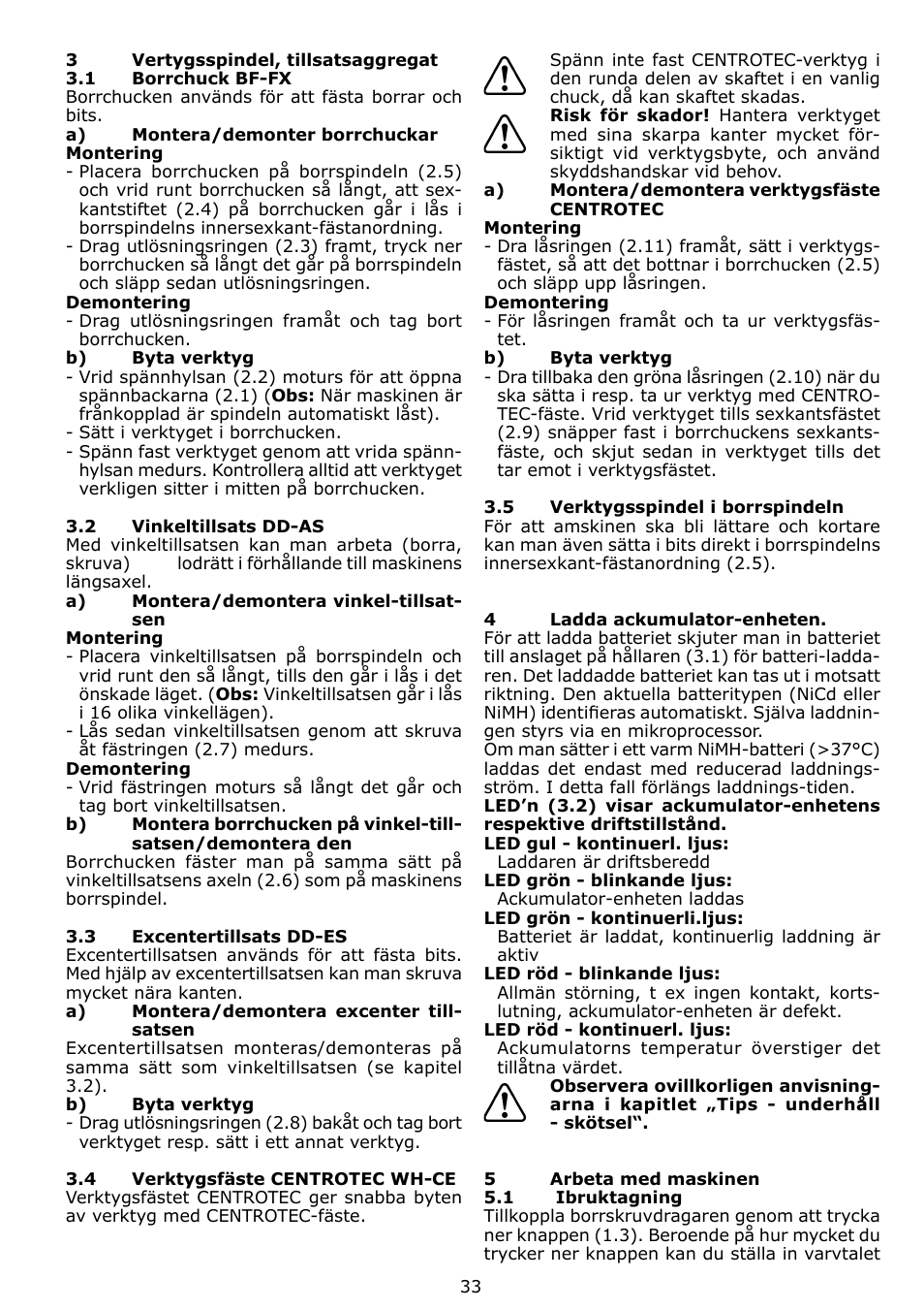 Festool TDK 15 User Manual | Page 33 / 62