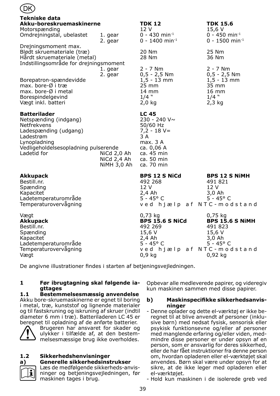 Festool TDK 15 User Manual | Page 39 / 62