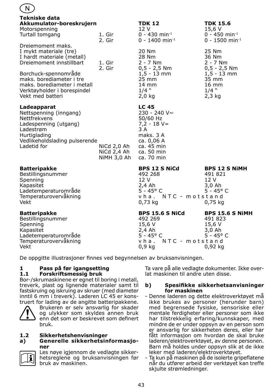 Festool TDK 15 User Manual | Page 43 / 62