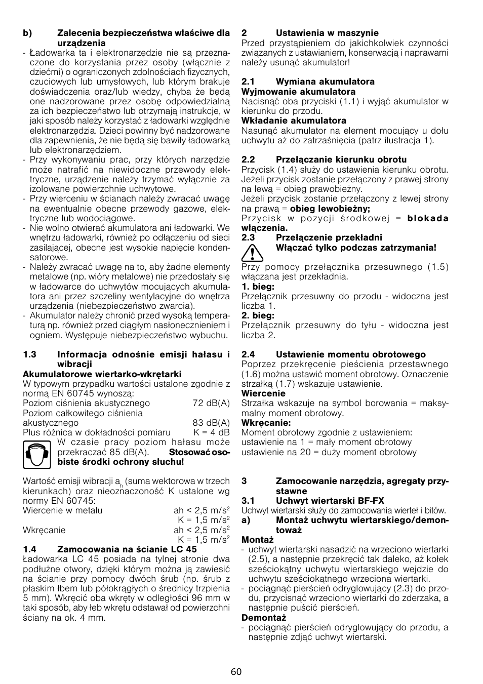 Festool TDK 15 User Manual | Page 60 / 62