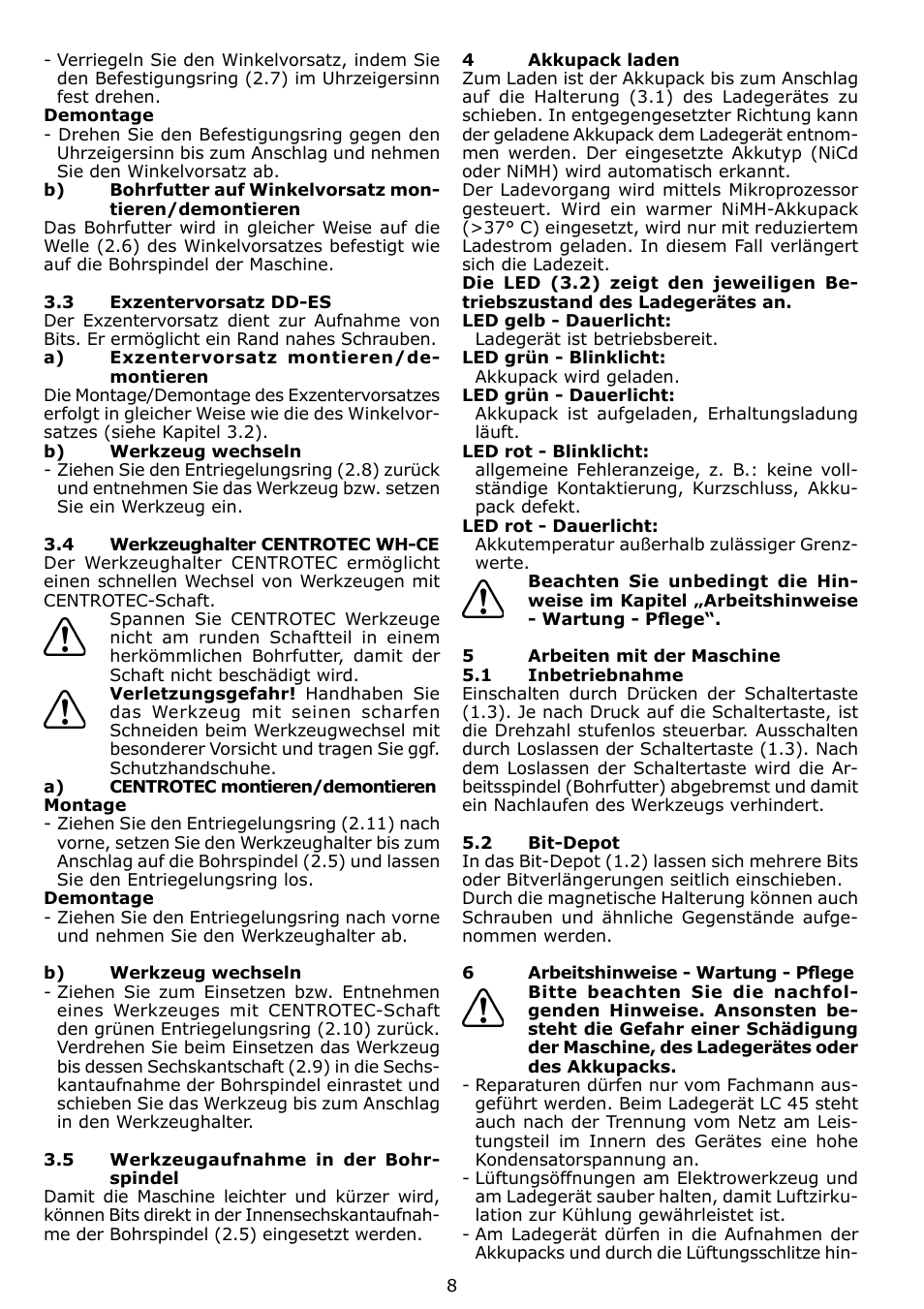 Festool TDK 15 User Manual | Page 8 / 62