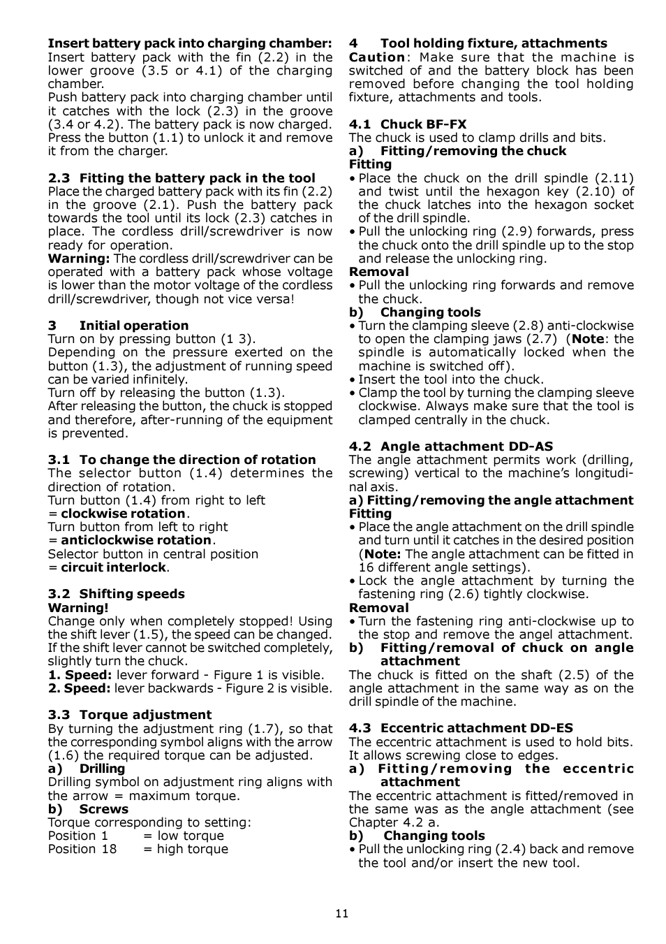 Festool CDD 12 User Manual | Page 11 / 78