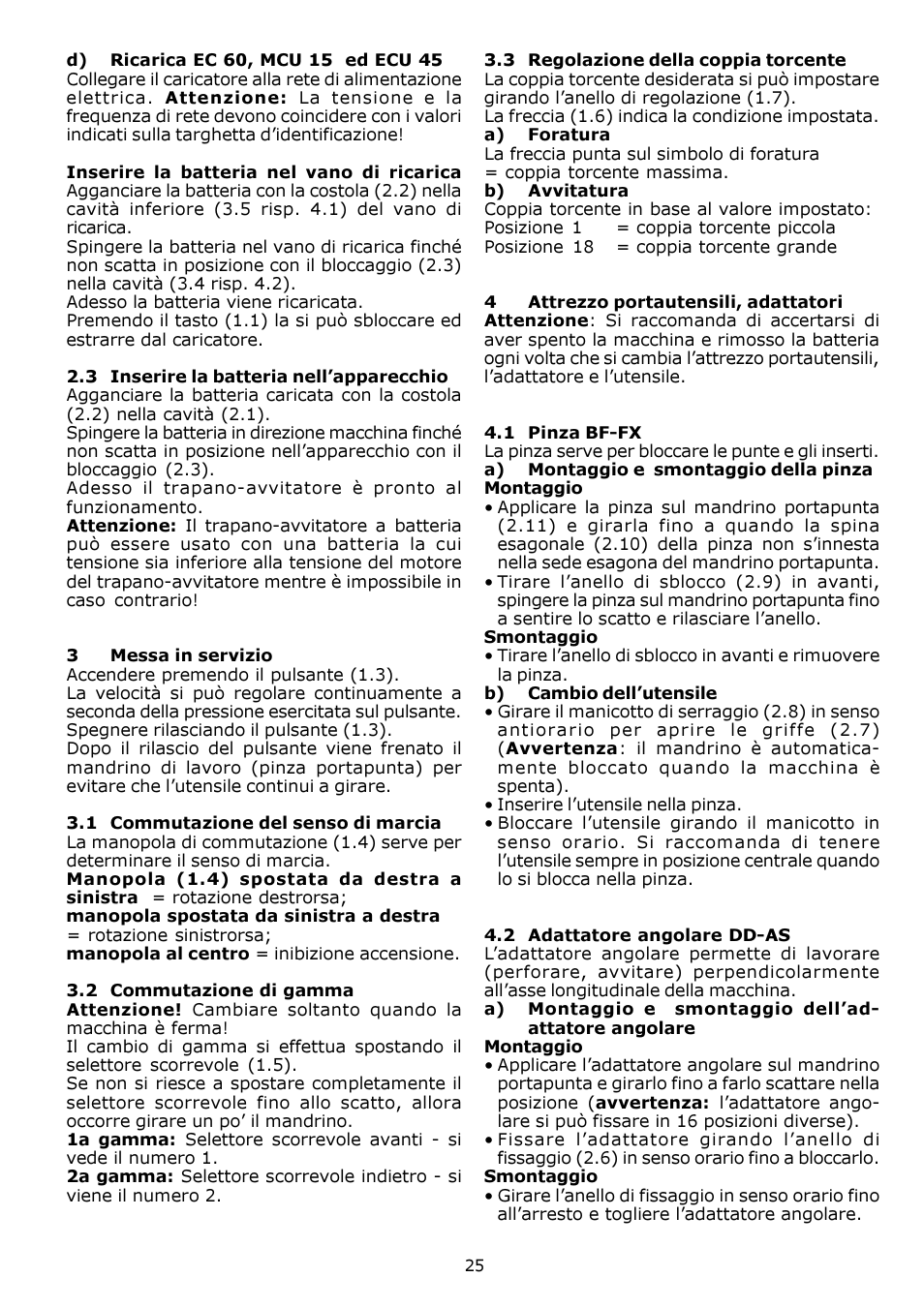 Festool CDD 12 User Manual | Page 25 / 78