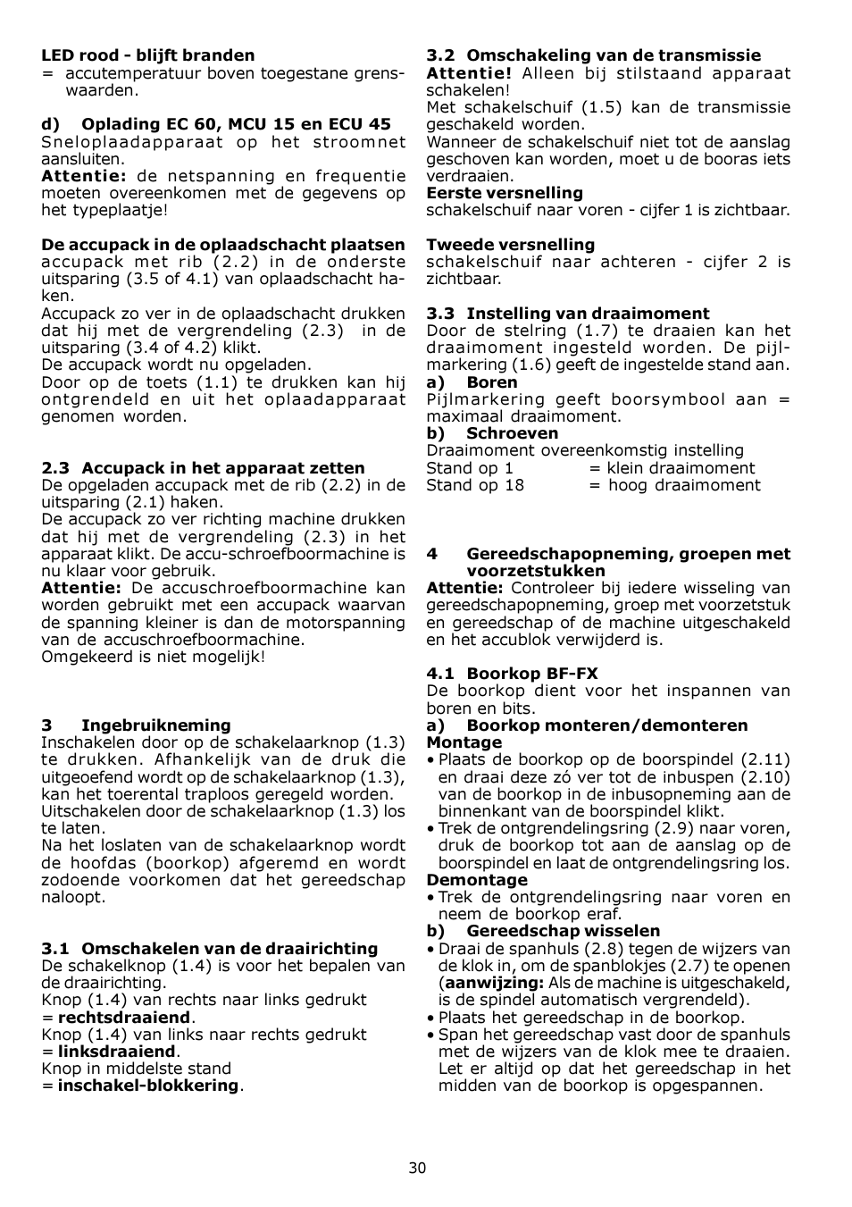 Festool CDD 12 User Manual | Page 30 / 78