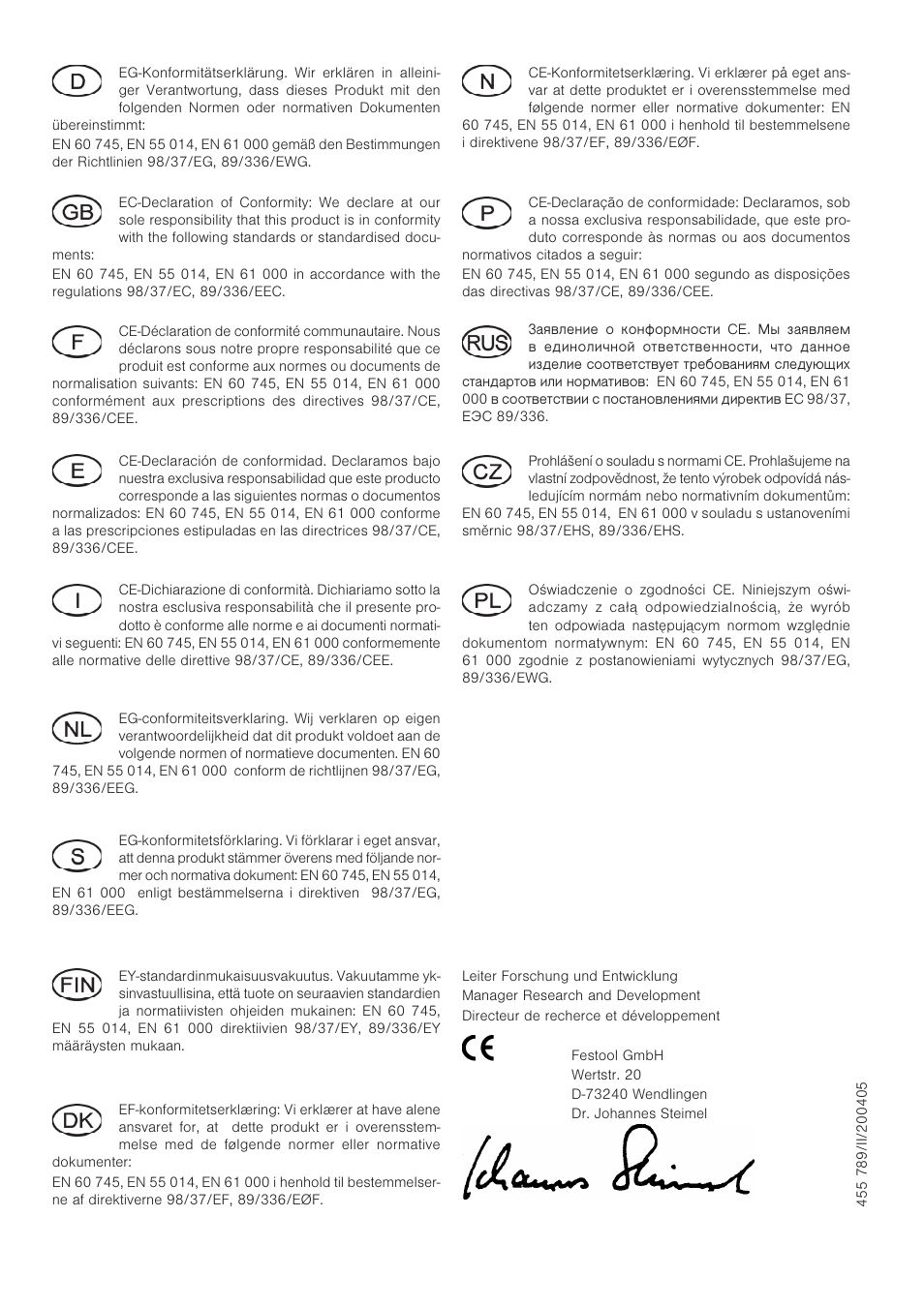 Festool ES 125 Q User Manual | Page 2 / 34