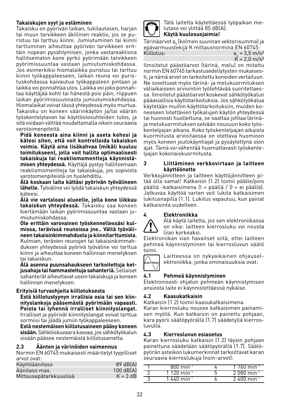Festool POLLUX 180 E User Manual | Page 32 / 54