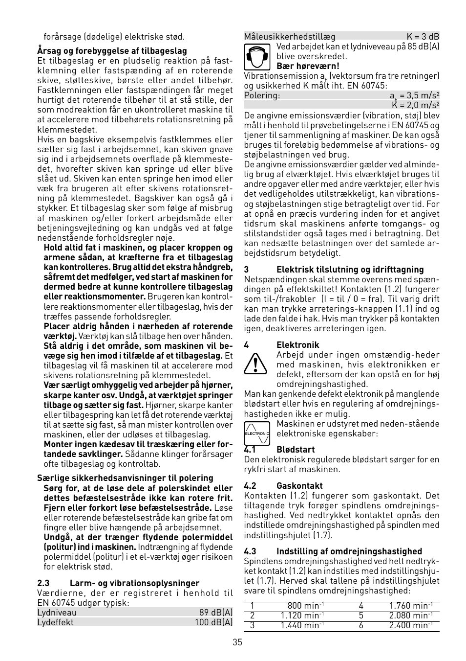 Festool POLLUX 180 E User Manual | Page 35 / 54