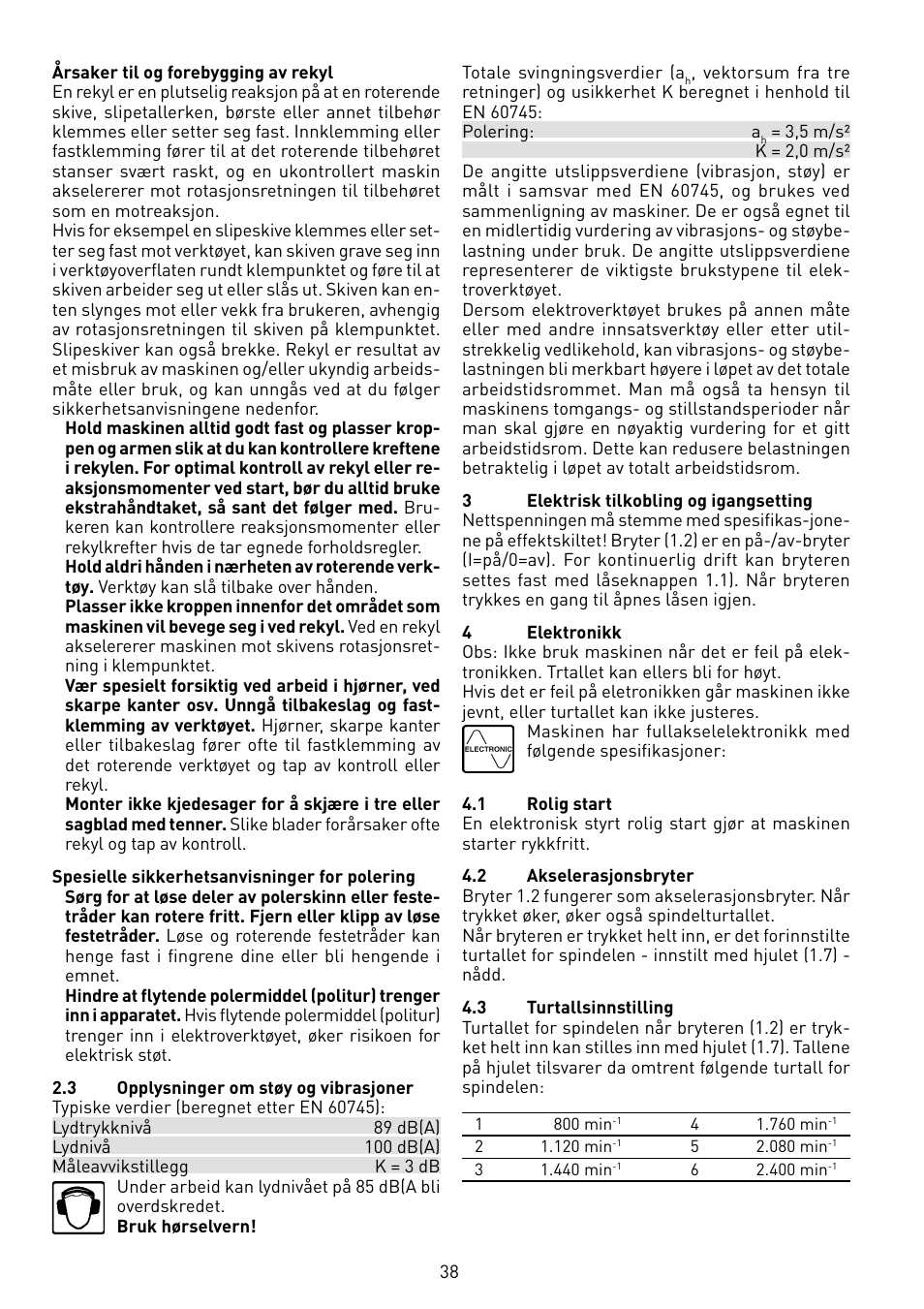 Festool POLLUX 180 E User Manual | Page 38 / 54