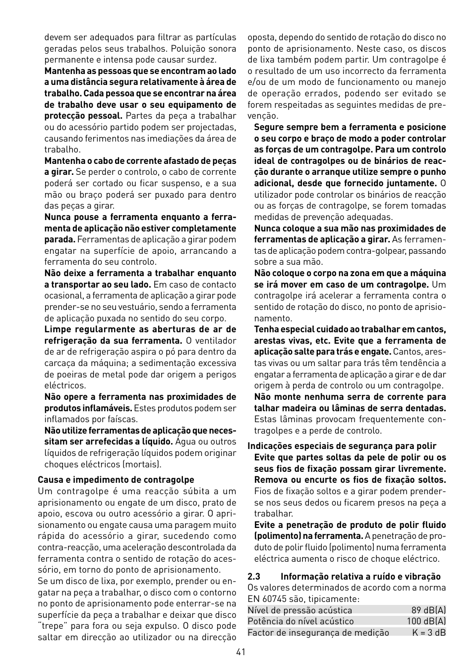 Festool POLLUX 180 E User Manual | Page 41 / 54