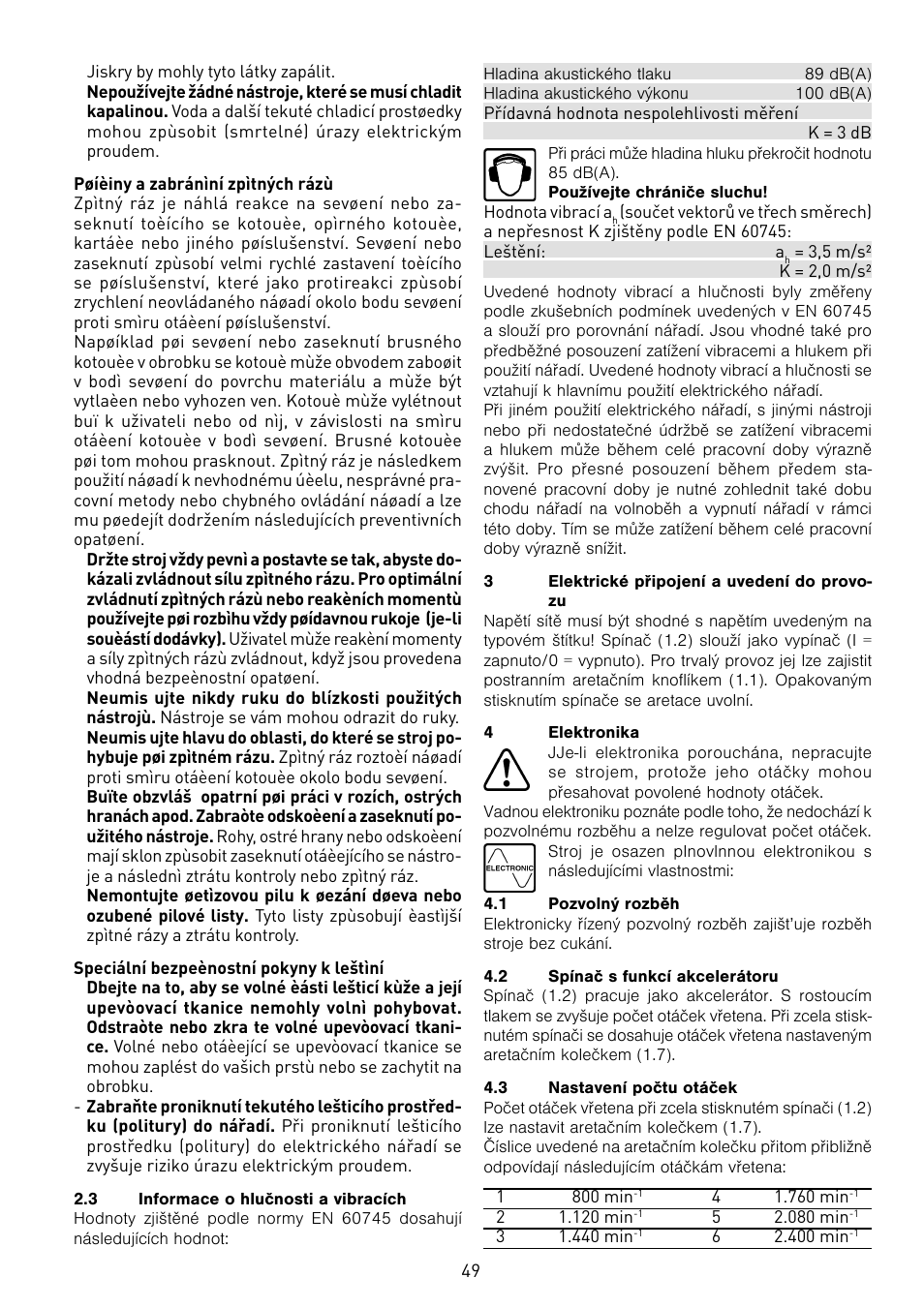 Festool POLLUX 180 E User Manual | Page 49 / 54