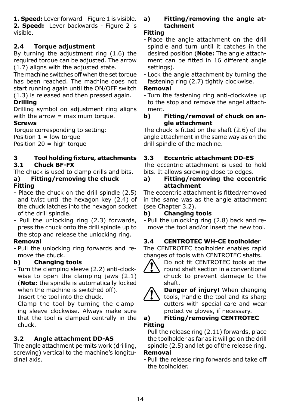 Festool C 12 User Manual | Page 14 / 86