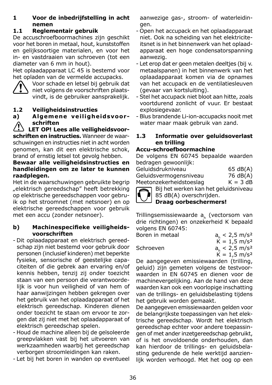 Festool C 12 User Manual | Page 36 / 86