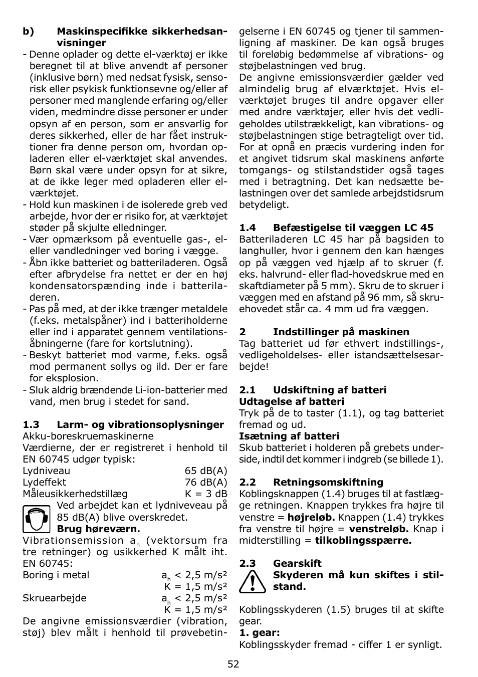 Festool C 12 User Manual | Page 52 / 86