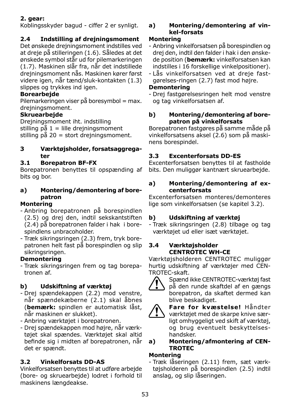 Festool C 12 User Manual | Page 53 / 86