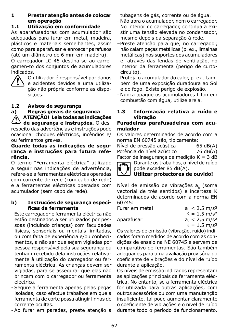 Festool C 12 User Manual | Page 62 / 86