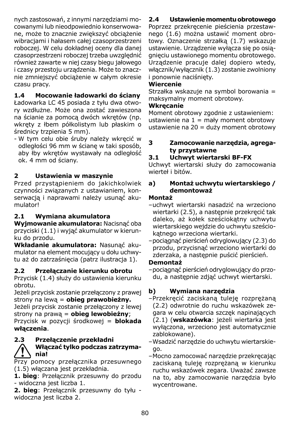 Festool C 12 User Manual | Page 80 / 86