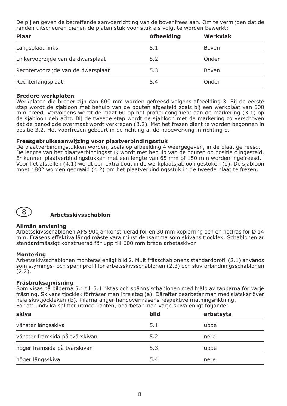 Festool APS 900 accessories User Manual | Page 8 / 14