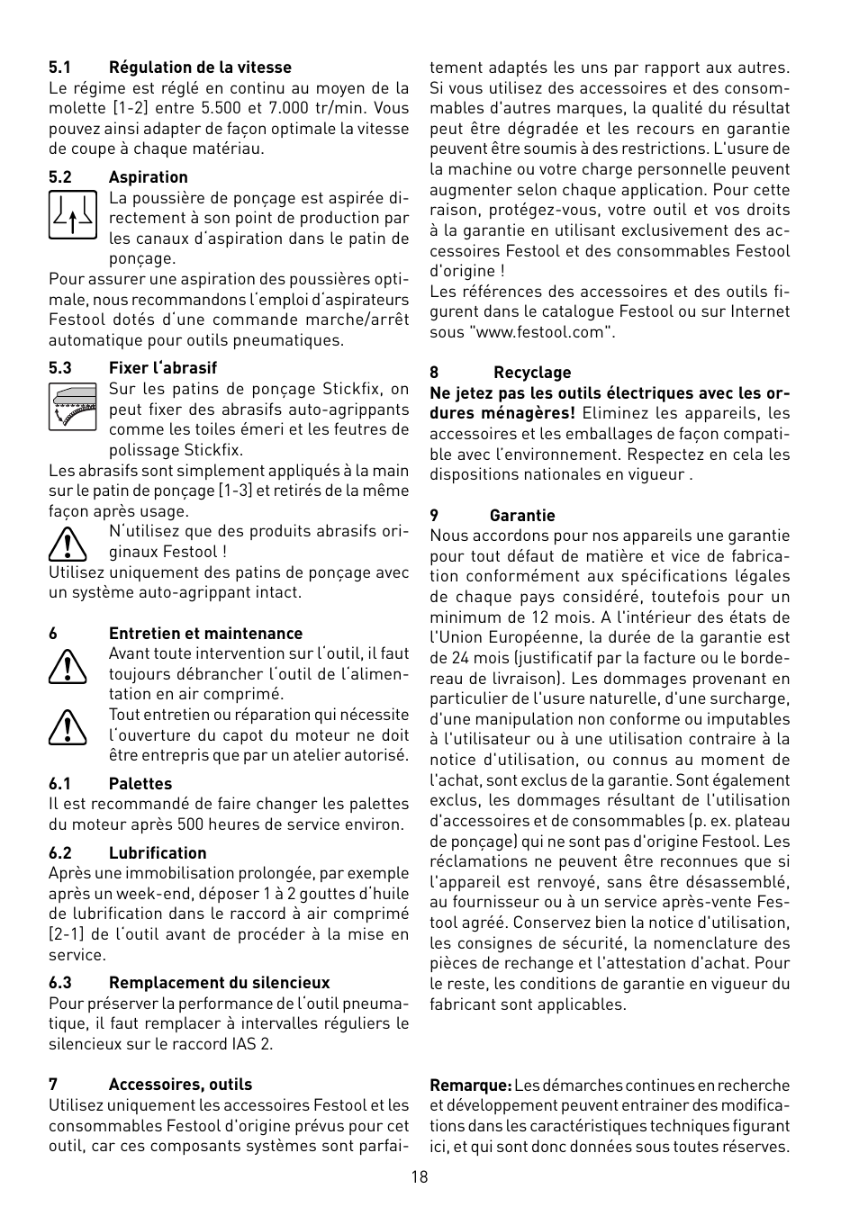 Festool LRS 400 User Manual | Page 18 / 70