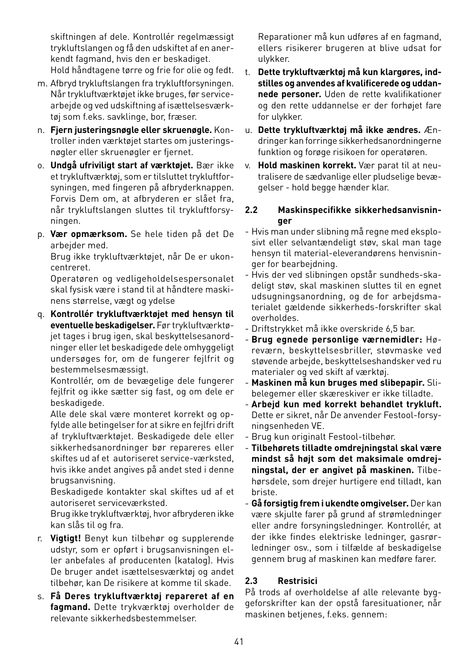 Festool LRS 400 User Manual | Page 41 / 70