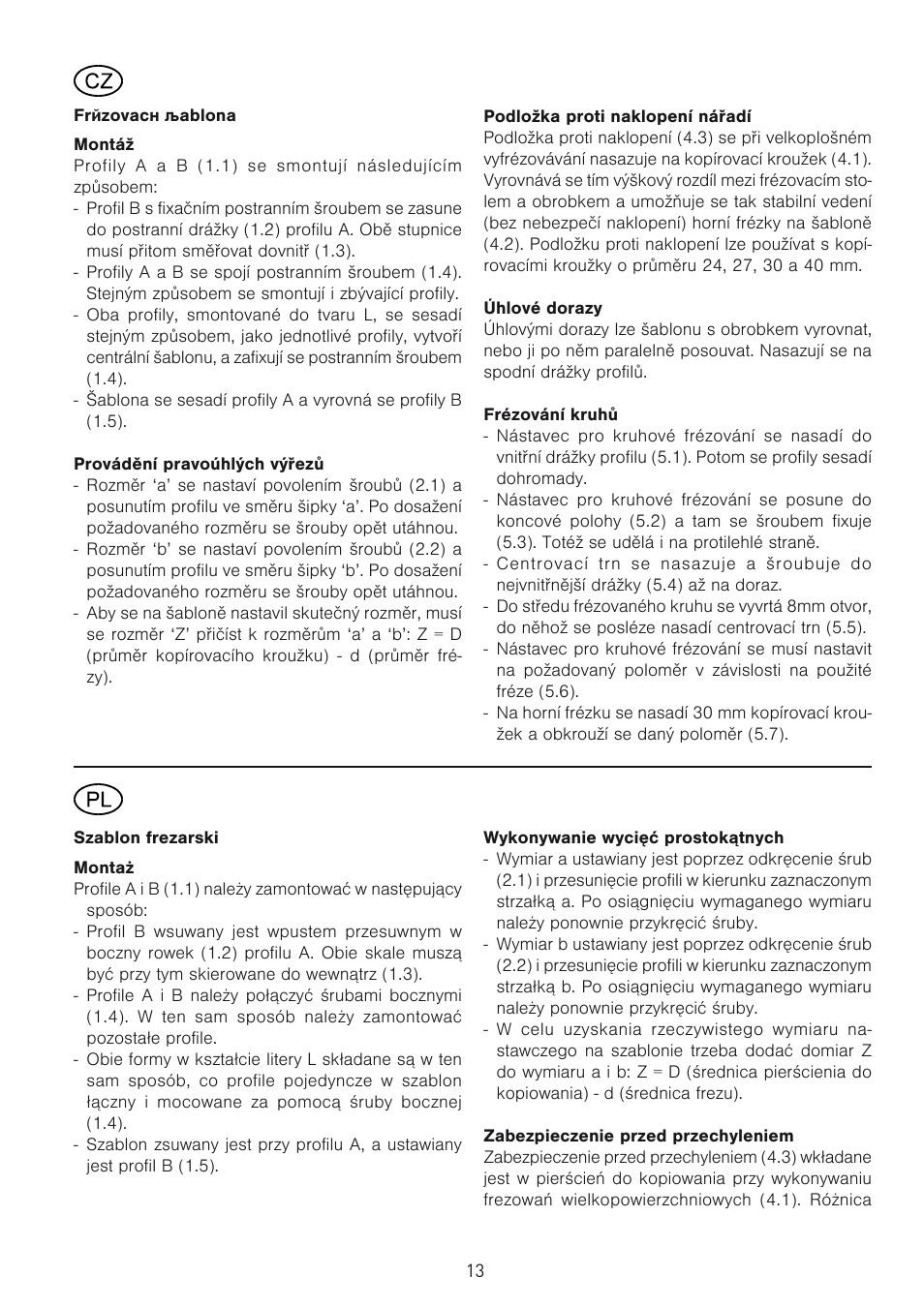 Festool MFS 700 accessories User Manual | Page 13 / 14