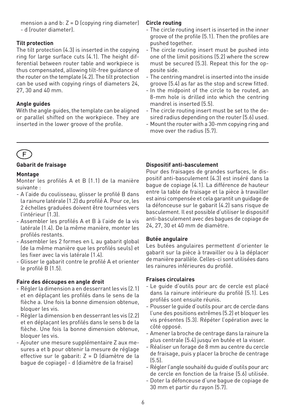 Festool MFS 700 accessories User Manual | Page 6 / 14