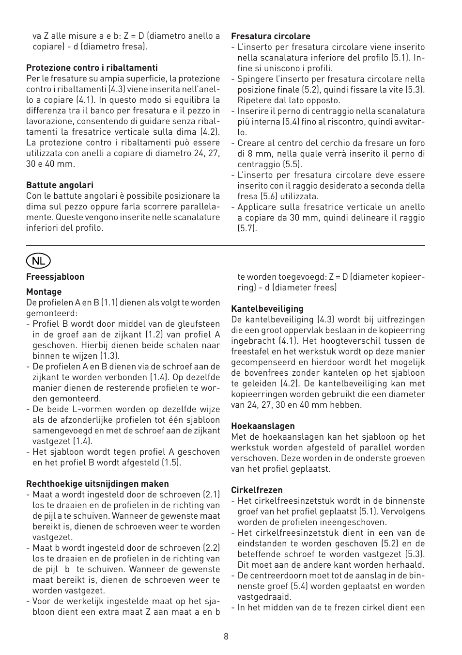 Festool MFS 700 accessories User Manual | Page 8 / 14