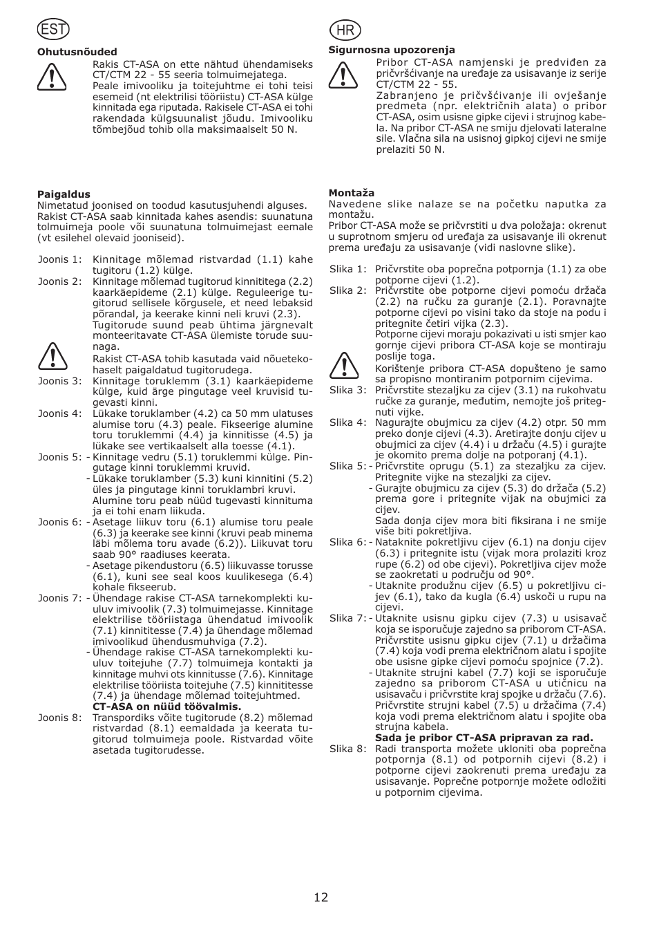 Festool CT ASA montage 22 User Manual | Page 12 / 16