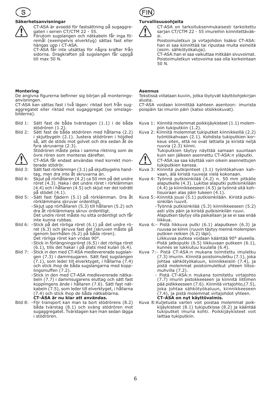 Festool CT ASA montage 22 User Manual | Page 6 / 16