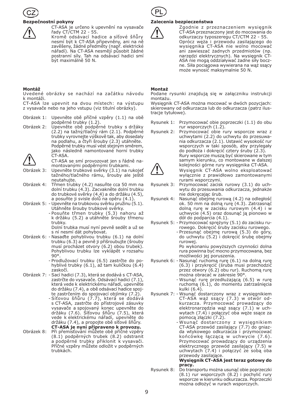 Festool CT ASA montage 22 User Manual | Page 9 / 16