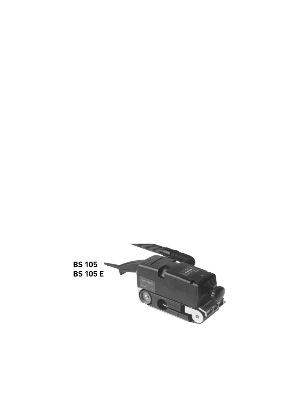 Festool BS 105 E User Manual | 63 pages