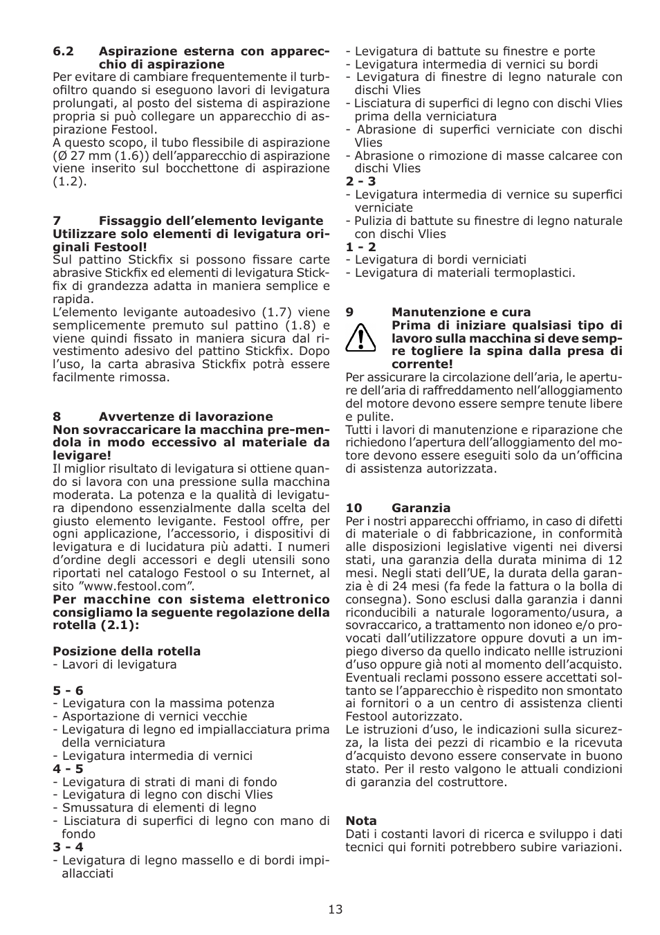 Festool DS 400 Q-EQ User Manual | Page 13 / 34